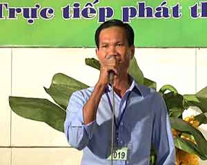 Thí sinh: Nguyễn Thanh Tuấn (SBD: 019) Nam ai (8 câu) - Chiều sông Lô (câu 5, 6) (Sáng tác: Ngô Hồng Khanh) - 19/01/2013