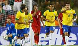 Hàn Quốc 0-2 Brazil (giao hữu)